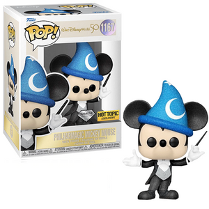 PhilharMagic Mickey Mouse #1167 - Disney World 50th Funko Pop! [Diamond Hot Topic Exclusive]