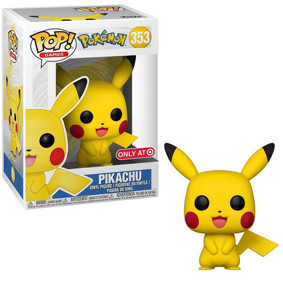 Pikachu #353 - Pokemon Funko Pop! Games [Target Exclusive]