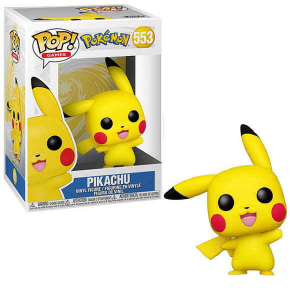 Pikachu #553 - Pokemon Funko Pop! Games