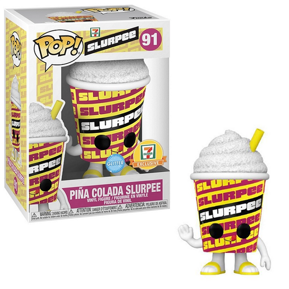 Pina Colada Slurpee #91 – Slurpee Funko Pop! Ad Icons [Glitter 7-Eleven Exclusive]