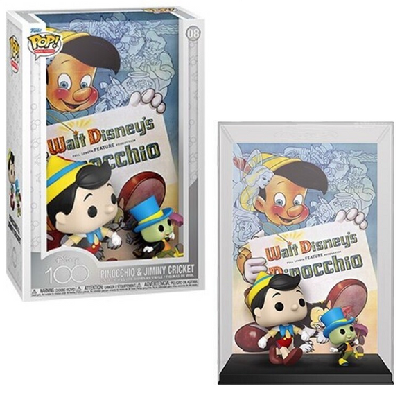 Pinocchio & Jiminy Cricket #08 - Disney Funko Pop! Movie Posters