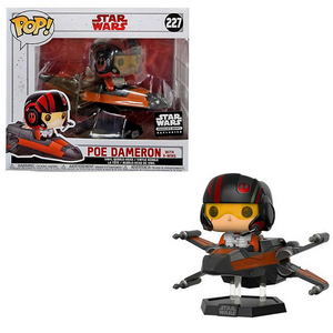 Poe Dameron with X-Wing #227 - Star Wars Funko Pop! [Smugglers Bounty Exclusive]