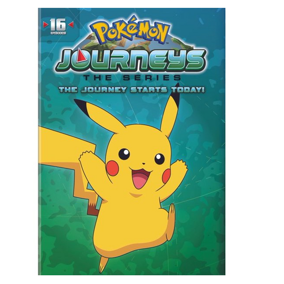 Pokémon Journeys The Series Season 23 - The Journey Starts Today! [DVD] [New & Sealed]