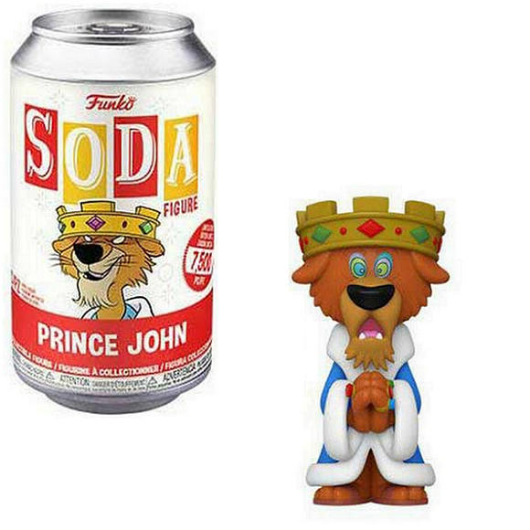 Prince John – Disney Robin Hood Funko Soda [Blue Cape Chase Version] [Opened]