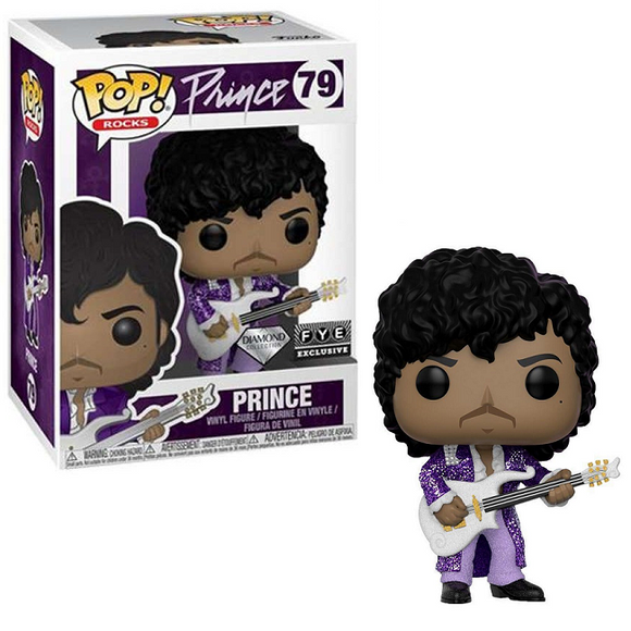 Prince #79 - Prince Funko Pop! Rocks [Diamond FYE Exclusive]