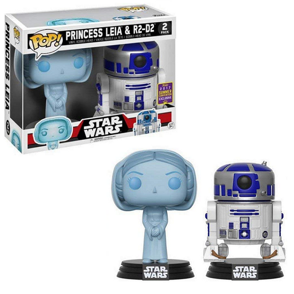 Princess Leia & R2-D2 - Star Wars Funko Pop! [2017 Summer Convention Exclusive]