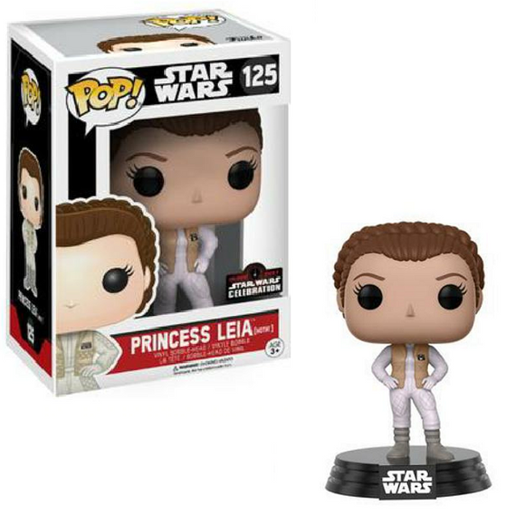 Princess Leia #125 - Star Wars Funko Pop! [Hoth] [2017 Star Wars Celebration]