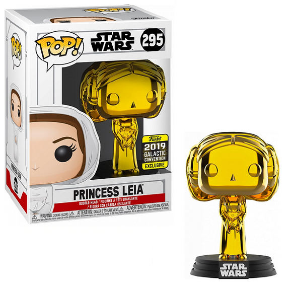 Princess Leia  #295 - Star Wars Funko Pop! [2019 Galactic Convention Exclusive]