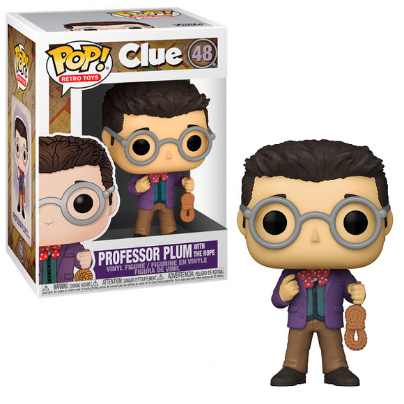 Professor Plum with Rope #48 - Clue Funko Pop! Retro Toys