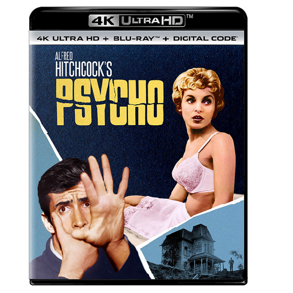 Psycho [4K Ultra HD Blu-ray/Blu-ray] [1960]