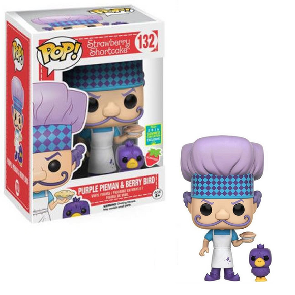 Purple Pieman and Berry Bird #132 – Strawberry Shortcake Funko Pop! Animation [Scented 2016 Summer Convention Exclusive]