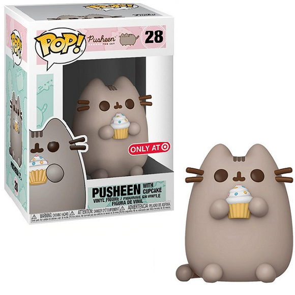 Pusheen With Cupcake #28 - Pusheen Funko Pop! [Target Exclusive]