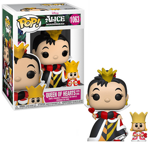 Queen Of Hearts with King #1063 - Alice in Wonderland 70th Funko Pop!