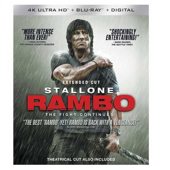 Rambo [4K Ultra HD Blu-ray/Blu-ray] [2008]