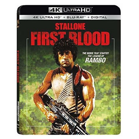 Rambo First Blood [4K Ultra HD Blu-ray/Blu-ray] [1982]