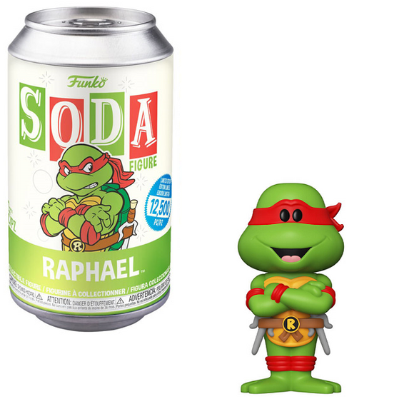 Raphael – Teenage Mutant Ninja Turtles Funko Soda [Limited Edition Non Chase Opened]