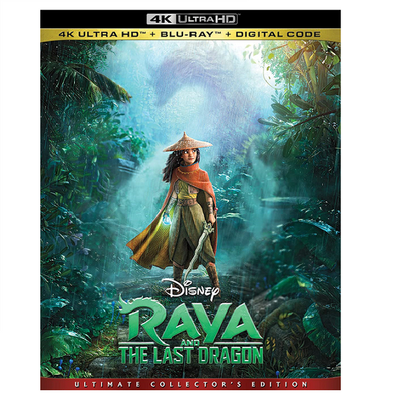 Raya and the Last Dragon [4K Ultra HD Blu-ray/Blu-ray] [2021]