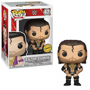 Razor Ramon #47 - Wrestling Funko Pop! WWE [Black Outfit Chase]