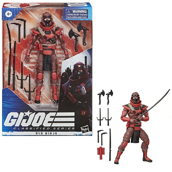 Red Ninja - GI Joe Classified Series Action Figure