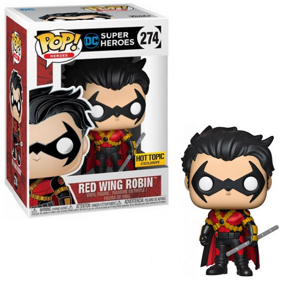 Red Wing Robin #274 - DC Super Heroes Funko Pop! Heroes [Hot Topic Exclusive]