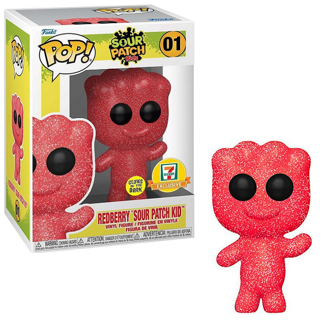 Redberry Sour Patch Kid #01 - Sour Patch Kids Pop! [Gitd 7-Eleven Excl ...