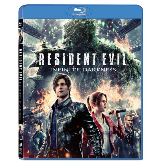 Resident Evil Infinite Darkness - Season One [Blu-ray] [2021] [New & Sealed]