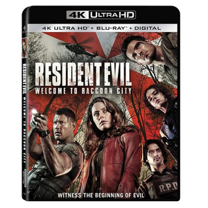 Resident Evil Welcome to Raccoon City [4K Ultra HD Blu-ray/Blu-ray] [2021] [No Digital Copy]