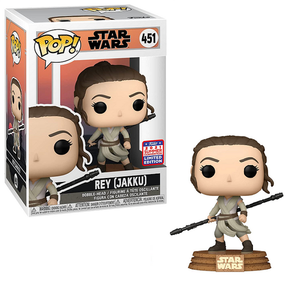 Rey [Jakku] #451 – Star Wars Funko Pop! [2021 Summer Convention Limited Edition]