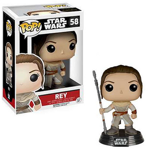 Rey #58 - The Force Awakens Funko Pop! [Vaulted]