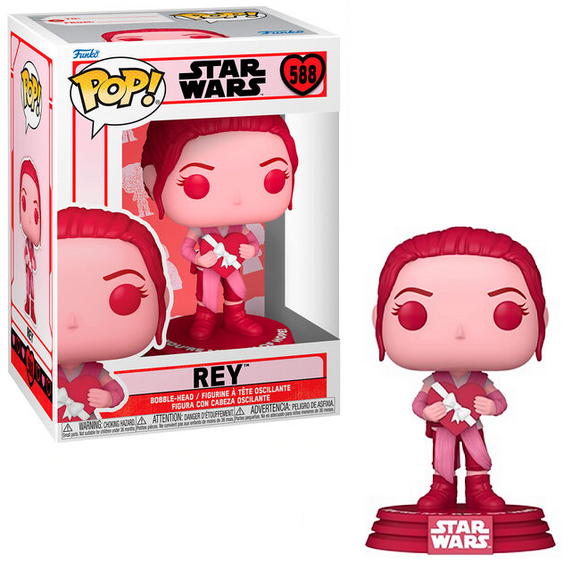 Rey #588 - Star Wars Funko Pop! [Valentines]