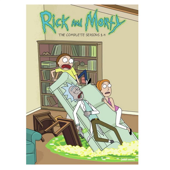 Rick and Morty Seasons 1-4 [DVD] [New & Sealed]