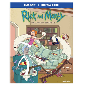 Rick and Morty Seasons 1-5 [Blu-ray] [No Digital Copy]