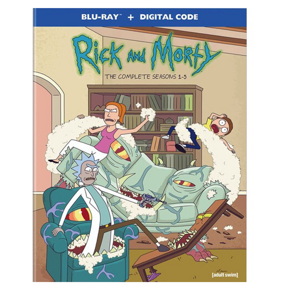 Rick and Morty Seasons 1-5
