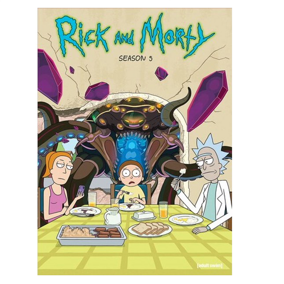 Rick and Morty The Complete Fifth Season [DVD] [New & Sealed]