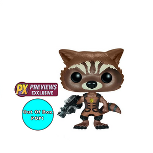 Rocket Raccoon #48 - Guardians Of The Galaxy Pop! Marvel Exclusive Out Of Box Vinyl Figure