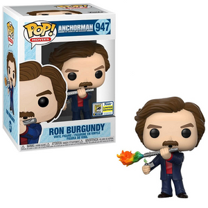 Ron Burgundy #947 - Anchorman Funko Pop! Movies [SDCC Limited Edition]