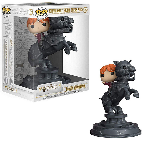 Ron Weasley Riding Riding Chess Piece #82 - Harry Potter Funko Pop! Movie Moments