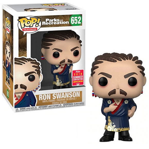 Ron Swanson #652 - Parks & Recreation Funko Pop! TV [2018 Summer Convention Exclusive]