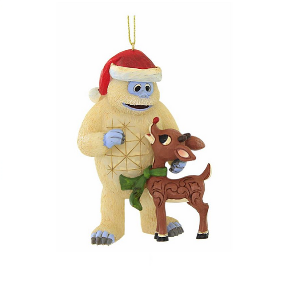 Rudolph and Bumble - Rudolph the Red-Nosed Reindeer by Jim Shore Holiday Ornament