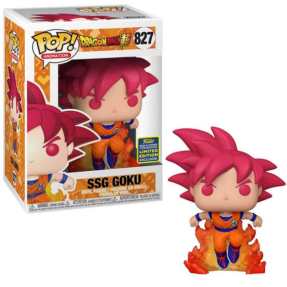 Signed*** SSG Goku #827 2020 San Diego Comic Con Limited Edition Fu — Pop  Hunt Thrills
