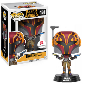 Sabine [Masked] #131 – Star Wars Rebels Pop! [WalGreens Exclusive] [Minor Box Damage]