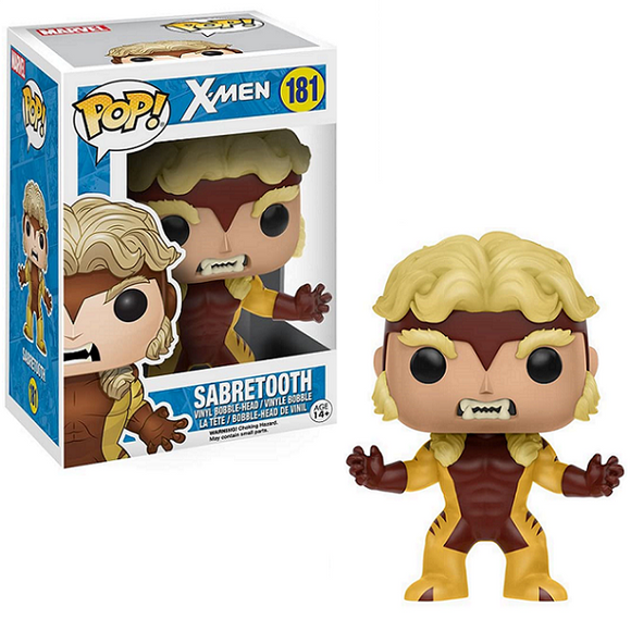 Sabretooth #181 - X-Men Funko Pop!