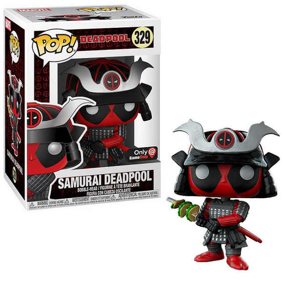 Samurai Deadpool #329 - Deadpool Funko Pop! [GameStop Exclusive]
