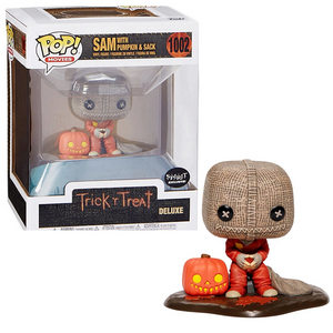 Sam with Pumpkin and Sack #1002 - Trick r Treat Funko Pop! Movies [Spirit Exclusive]