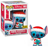 Santa Stitch with Scrump #983 - Lilo & Stitch Funko Pop! [Hot Topic Exclusive]
