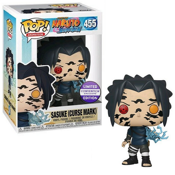 Sasuke [Curse Mark] #455 – Naruto Shippuden Funko Pop! Animation [Limited Convention Exclusive]