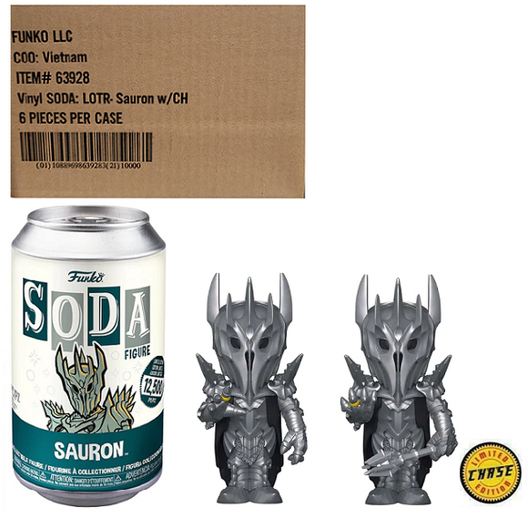 Sauron - The Lord of the Rings Vinyl SODA [Factory Sealed Case (6) w/Chase]
