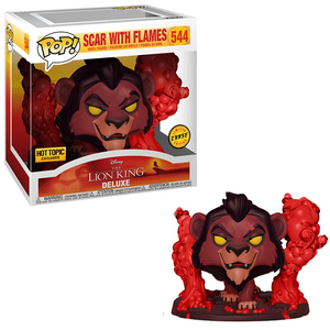 Scar with Flames - The Lion King Pop! Chase Exclusive Vinyl Figure