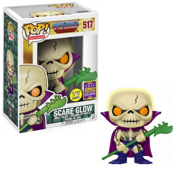 Scare Glow #517 - Masters of the Universe Funko Pop! TV [Gitd 2017 Summer Convention Exclusive]