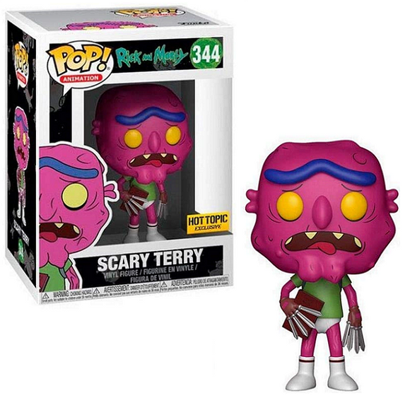 Scary Terry #344 - Rick & Morty Funko Pop! Animation [Hot Topic Exclusive]